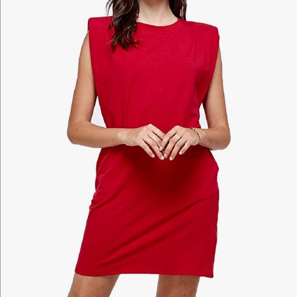 NWT Red T-Shirt Dress
